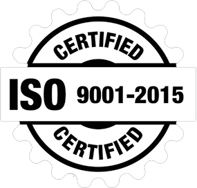 ISO 9001:2015 Certified Company